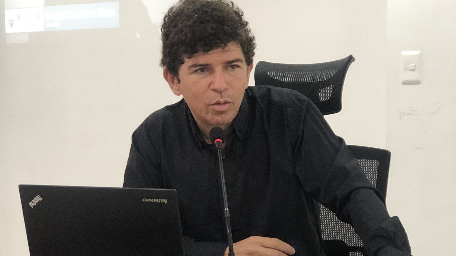 Miguel Martínez, concejal de Santa Marta.