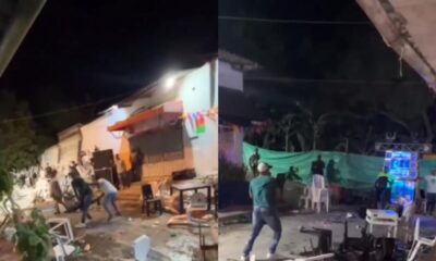 El miedo se tomó a la comunidad cuando de repente se registró una batalla campal en un evento de Carnaval que se estaba llevando a cabo en la carrera 17 entre calles 20a y 20b, del barrio Piñique de Baranoa.